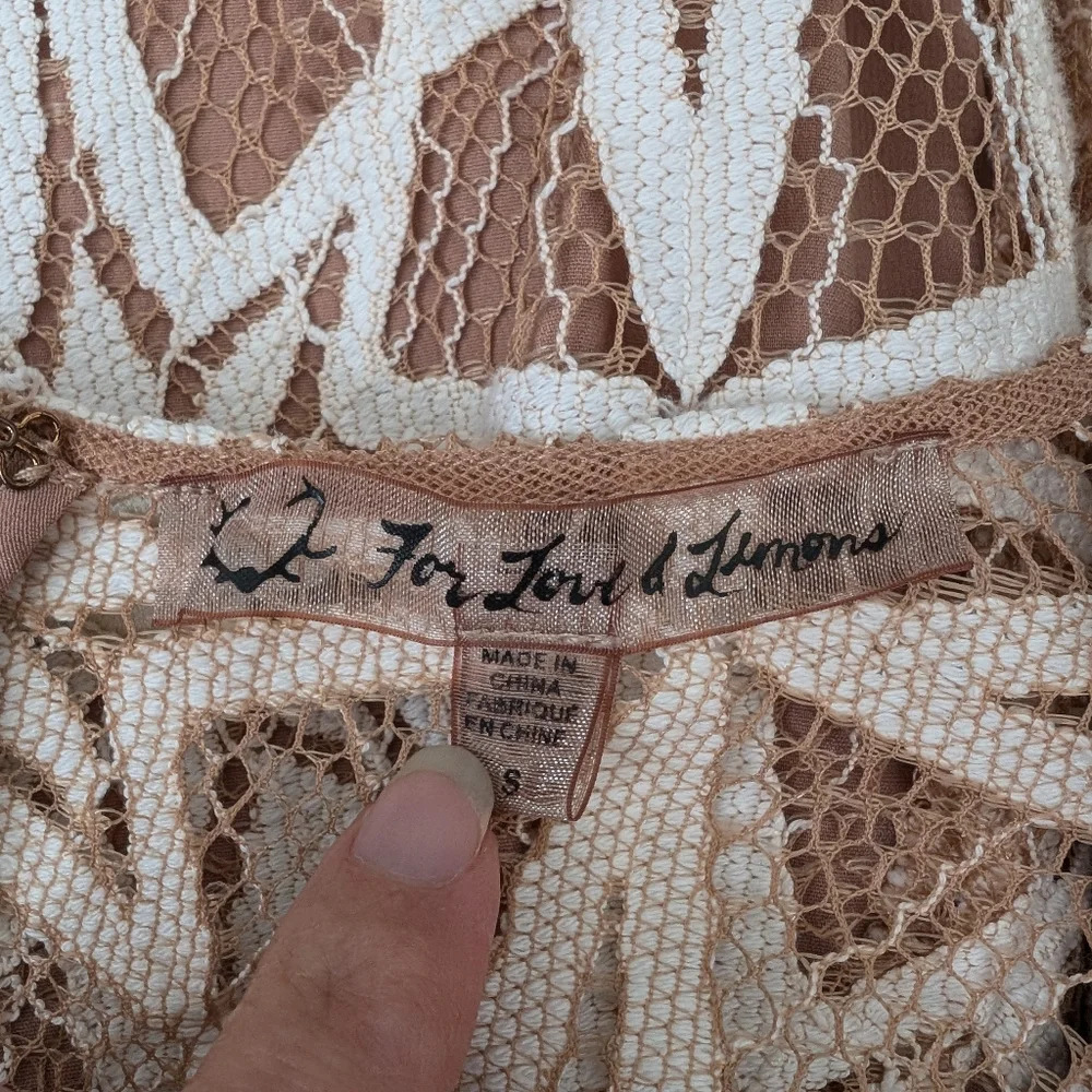 For Love And Lemons Metz Mini Dress Small - Picture 13 of 16